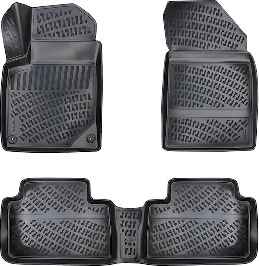 Umbrella Set Covorașe Față și Spate 4buc din Furtun pentru Citroen C5 2001-2007 Negre