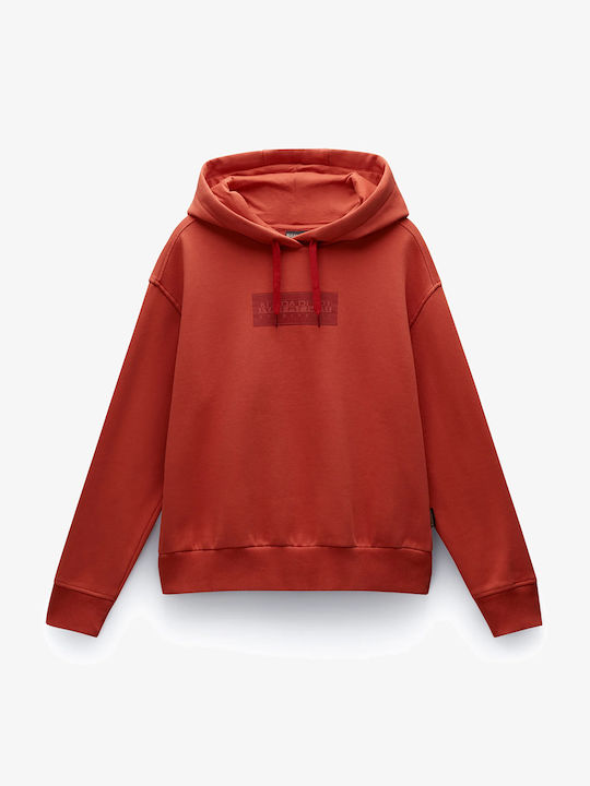 Napapijri Women's Hooded Sweatshirt Orange