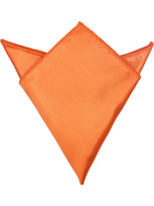 Satin Einstecktuch Taschentuch für Anzug Orange