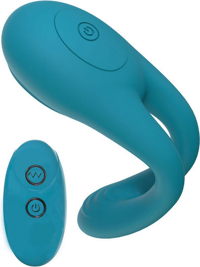 Xocoon Δονητής για Ζευγάρια με Remote Control Τιρκουάζ