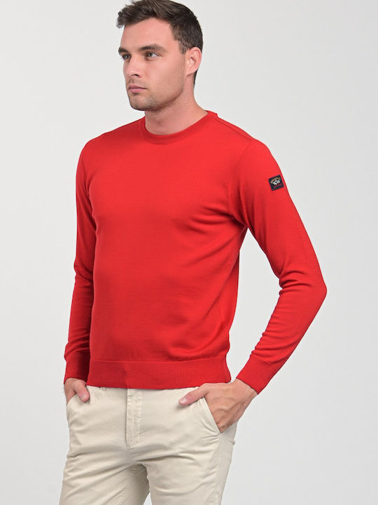 Paul & Shark Langarm-Pullover Red