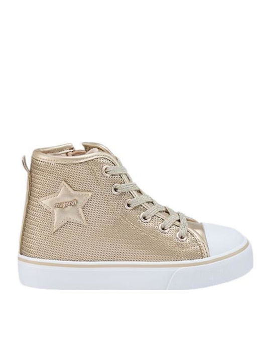 Kids Boots Gold