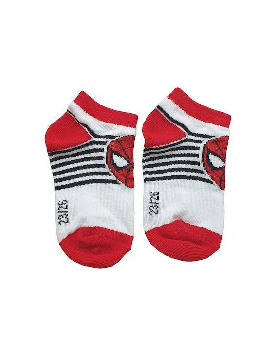 Disney Kids' Ankle Socks White