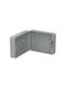 Basi Wand-Schlüsselanhänger Metallisch Mit Schloss 10 Haken 11.5x1.5x6.5cm