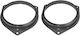 Car Speaker Adapter Rings Code 20.494 Toyota Auris E150 2006-2012 Front Rear 165mm