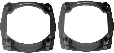 Lautsprecher-Adapterringe Code 20.438 Renault Clio 2 1998-2004 Hinten 130mm