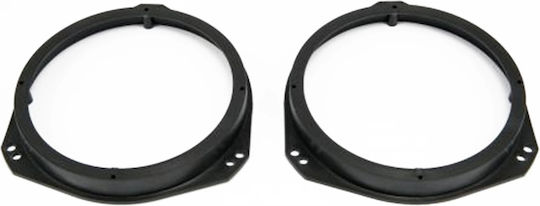 Car Speaker Adapter Rings Code 20.518 Alfa Romeo Stelvio 2017-2023 Front Rear 165mm