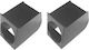 Car Speaker Adapter Rings Code 20.410 Fiat Panda 1980-2003 Dashboard 100mm