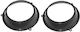 Car Speaker Adapter Rings Code 20.504 Fiat Panda 2003-2012 Front 165mm