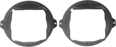 Car Speaker Adapter Rings Code 20.402 Audi A3 8l 1996-2003 Rear 165mm
