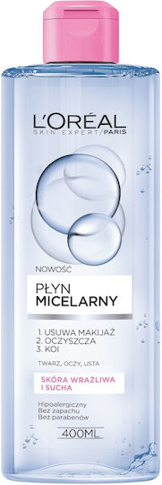 L'Oreal Paris Skin Expert Micellar Water Αφαίρεσης Μακιγιάζ Προσώπου & Ματιών 400ml