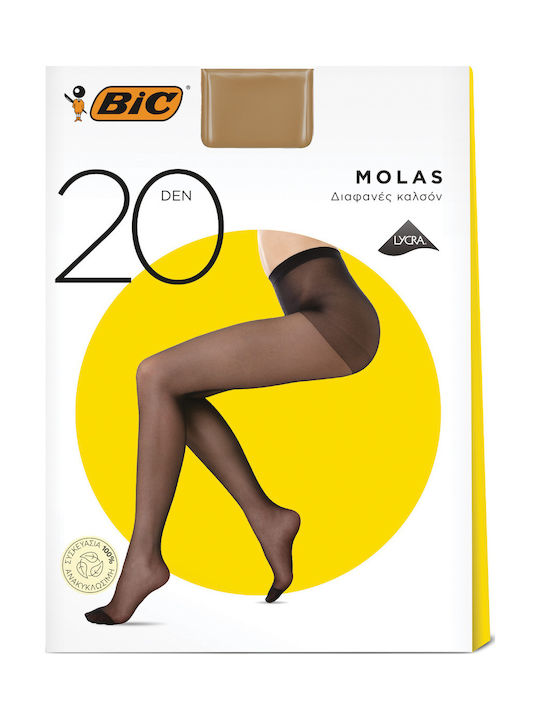 BIC Molas Γυναικείο Καλσόν 20 Den Μελί