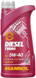 Mannol Diesel Turbo Синтетичен Масло за Автомоб...