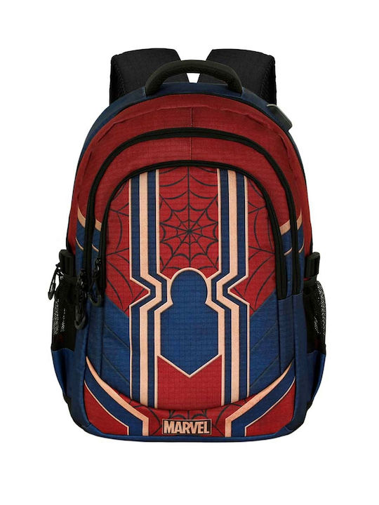 Spiderman Ученическа раница за Гимназия Многоцветна