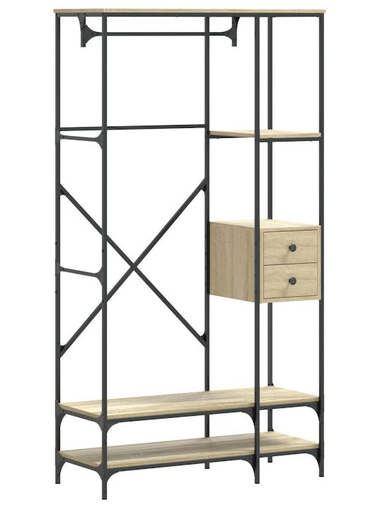 vidaXL Cuier de podea din Lemn 97x40x180cm