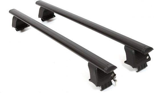 Cedauto 130cm. pentru Mercedes-Benz Clasa B (cu picioare pentru portbagaj de acoperiș și blocare) Negre