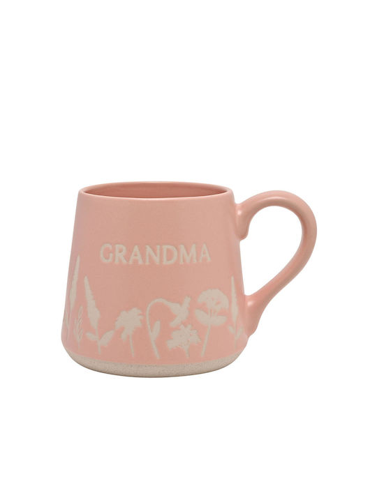 Tasse Keramik Rosa 1Stück