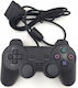 PS02 Wired Gamepad Black