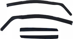 Cedauto Set Deflectoare Vânt Față și Spate pentru BMW X3 2003-2010 4 Bucăți