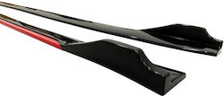 Set 2 Extensii Praguri Tuning 210 Cm Negru Lucios Buza Rosie Set 2 Extensii Praguri Tuning 210 Cm Negru Lucios Buza Rosie
