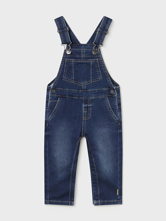 Kinder Latzhose Jeans Dunkles Denim