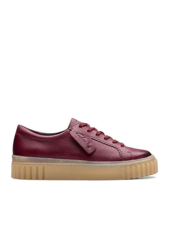 Clarks Mayhill Walk Дамски Сникърси Бордо