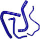 Silicone Hose Kit BMW S1000RR S1000XR S1000R HP4 2009-2019 Blue