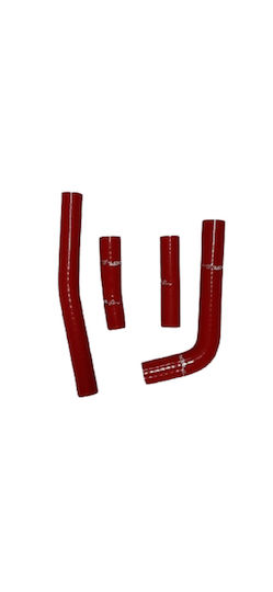 Σετ Κολαρα Σιλικονης Yamaha Wr400f Wr426f-yz400f Yz426f 2000-2002 Κοκκινο