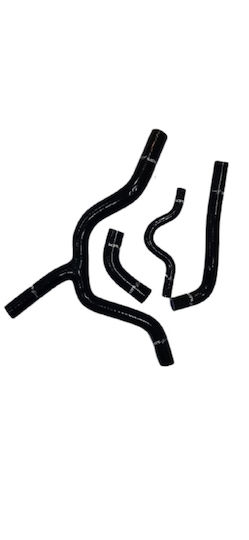 Silikonschlauchkit Kawasaki Kxf250 2007-2008 Schwarz