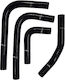 Kit Furtunuri Siliconice Kawasaki Kx250f Kxf 250 2017-2018 Negru