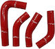 Silicone Hose Set Yamaha Rd350/rz350 Red