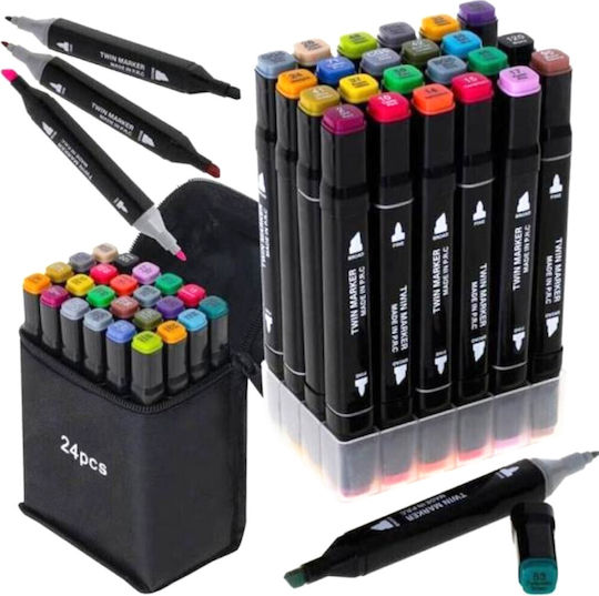 Zeichnen Marker 6mm Painting markers 24Stück