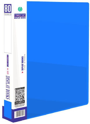 Metron Clipboard Flexible for Paper A4 Blue 1pcs