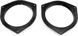 Inele Adaptoare Difuzor Auto Cod 20.572 Hyundai I10 2013-2016 Față Spate 165mm