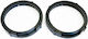 Car Speaker Adapter Rings Code 20.485 Seat Leon 2 2005-2012 Front Rear 165mm