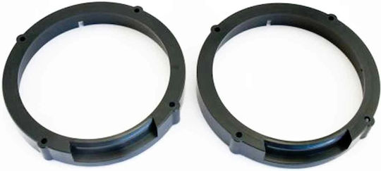 Car Speaker Adapter Rings Code 20.485 Seat Leon 2 2005-2012 Front Rear 165mm