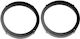 Car Speaker Adapter Rings Code 20.441 Volkswagen New Beetle 1998-2010 Front Rear 165mm