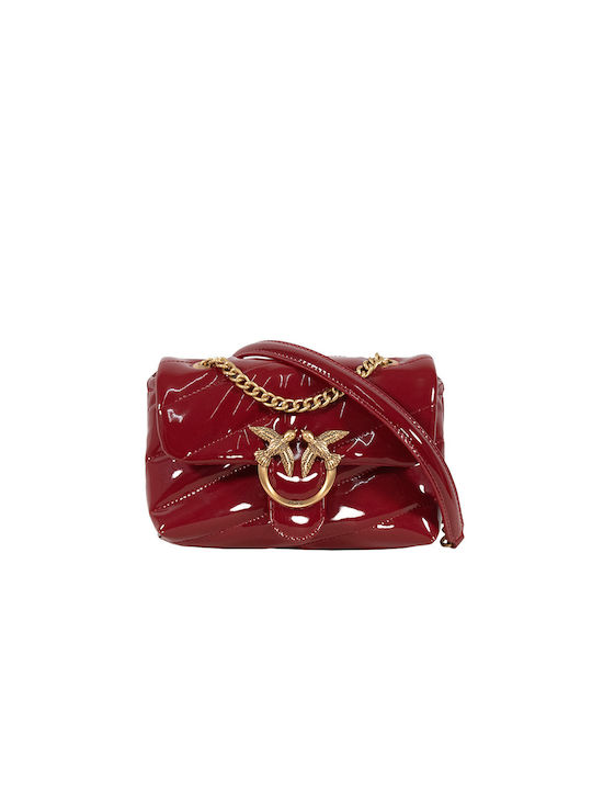 Pinko Baby Love Puff Damen Tasche Schulter Rot