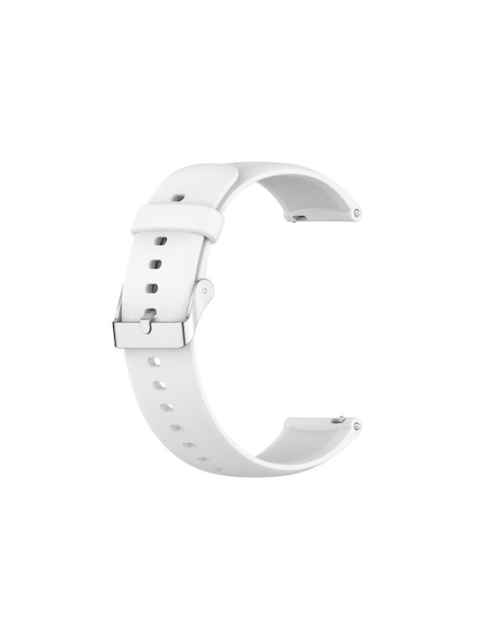 Curea din silicon solidă Amazfit Stratos 2s/3 Albă