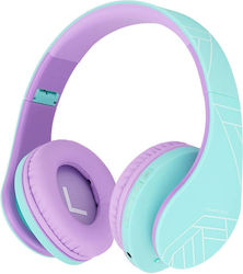 PowerLocus P2 Kinder Bluetooth / 3,5 mm mit 20 Stunden Wiedergabezeit Blau-Lila PowerLocus P2 Kinder Bluetooth / 3,5 mm mit 20 Stunden Wiedergabezeit Blau-Lila
