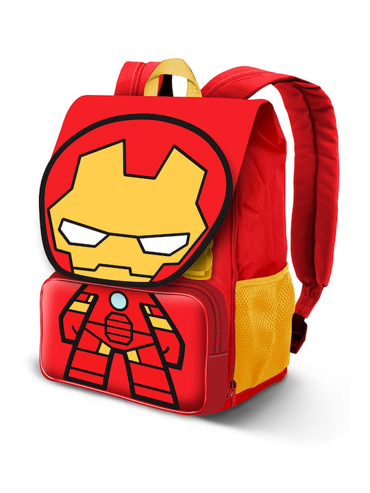 Erweiterbarer kleiner Rucksack Iron Man Alloy 34 x 26 x 18 cm