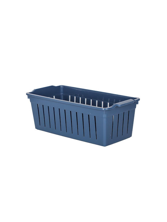 Miniso Storage Basket Plastic Blue 1pcs