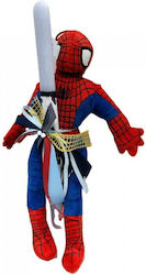 Handmade Spiderman Candle 35cm Plush 24018