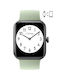 Q&Q Citrea Smartwatch με Παλμογράφο (Πράσινο)