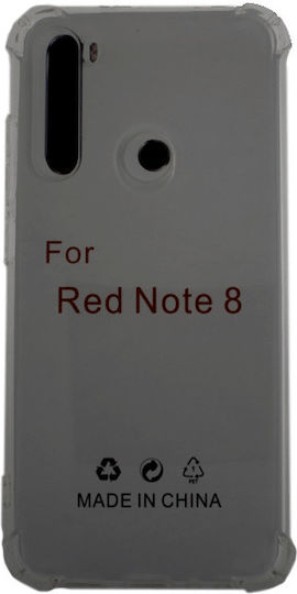 Umschlag Rückseite Silikon 1.5mm Transparent (Redmi Note 8 2021)