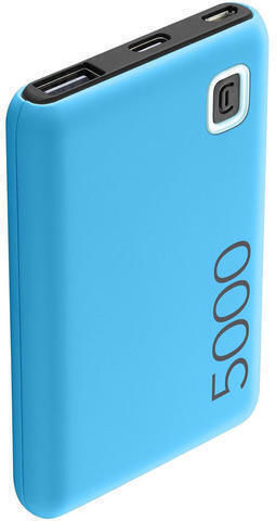 Cellular Line Essence Power Bank 5000mAh с USB-A порт и USB-C порт Син