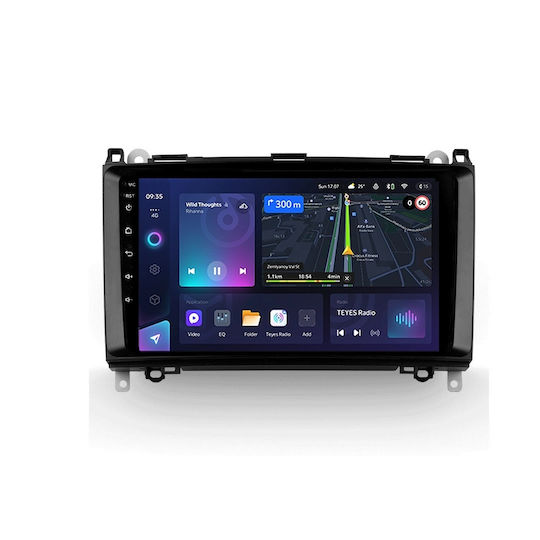 Teyes Sistem Audio Auto pentru Mercedes-Benz Clasa B 2005-2011 (Bluetooth/USB/WiFi/GPS/Apple-Carplay/Android-Auto) cu Ecran Tactil 9"