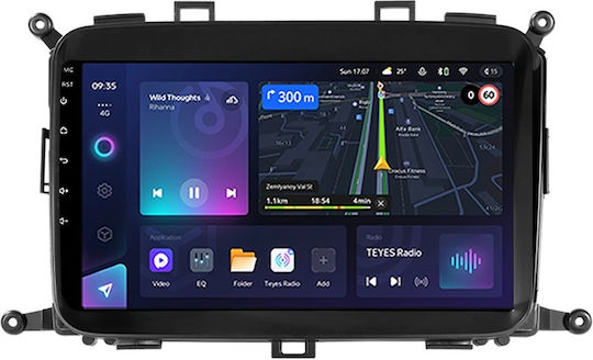 Teyes Ηχοσύστημα Αυτοκινήτου για Kia Carens 2013-2019 (Bluetooth/USB/WiFi/GPS/Apple-Carplay/Android-Auto) με Οθόνη Αφής 9"