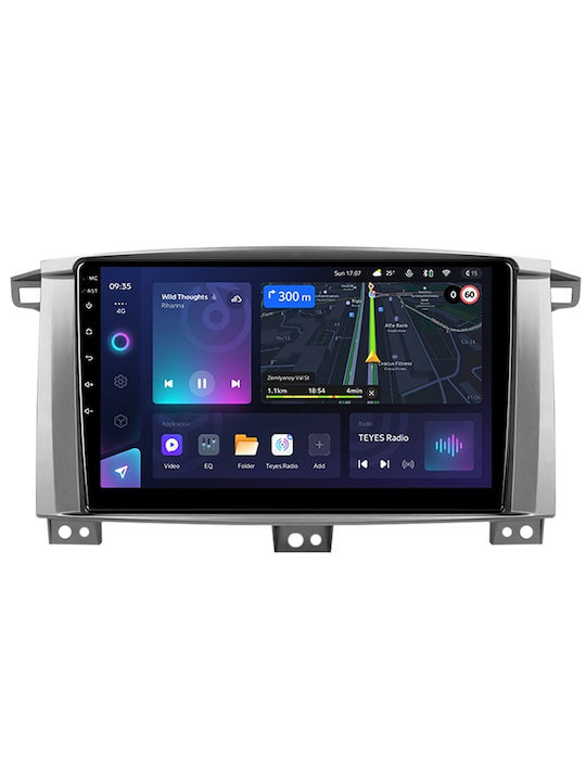 Teyes Ηχοσύστημα Αυτοκινήτου για Toyota Land Cruiser Lexus LC 2002-2007 (Bluetooth/USB/WiFi/GPS/Apple-Carplay/Android-Auto) με Οθόνη Αφής 9"