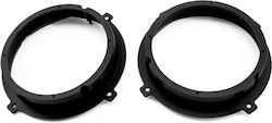 Lautsprecher-Adapterringe Code 20.568 Hyundai Bayon 2021-2023 Vorne Hinten 165mm Lautsprecher-Adapterringe Code 20.568 Hyundai Bayon 2021-2023 Vorne Hinten 165mm